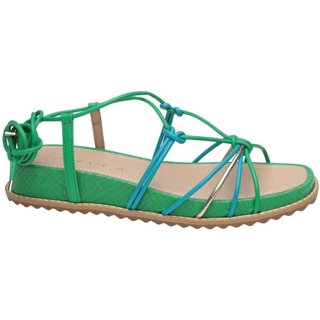 Rasteira Tabita 10823008 - Verde