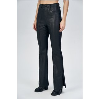 Calça Resinada com Fenda Feminina Acostamento