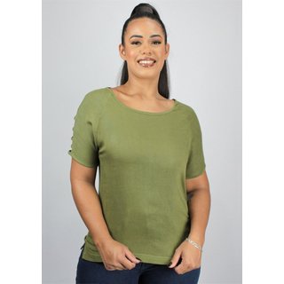 Blusa Viscose Básica Pau a Pique Verde Escuro VERDE ESCURO - XL Pau a Pique