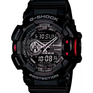 Relógio Masculino Casio G-Shock Preto - GA-400-1BDR Preto