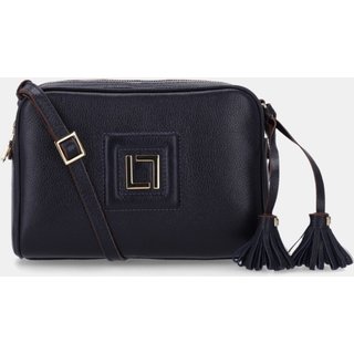 Bolsa Média Couro Luz Da Lua - 10005324 Luz Da Lua Azul
