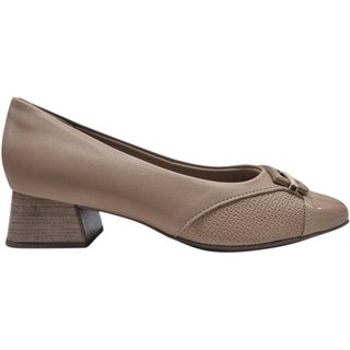 Scarpin Piccadilly Tati Feminino - Bege - piccadilly