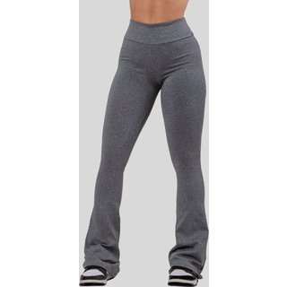 Calça Flare Diluxo Legging Pantalona Cinza