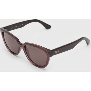 Óculos de Sol Feminino Ray-Ban Armação Vinho Translúcido