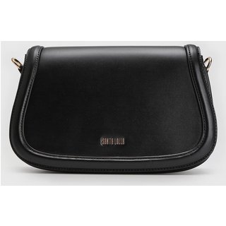 Bolsa Transversal Santa Lolla Alça ajustável Preta