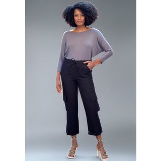 Calça Reta Amazonia Vital Cargo Plano Preto