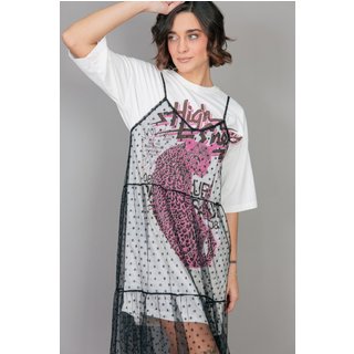Vestido Camisetão Off White High Energy marinaegabriella