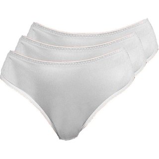 Kit com Calcinhas 3 Alta Abrupt Demillus 56096 Branco