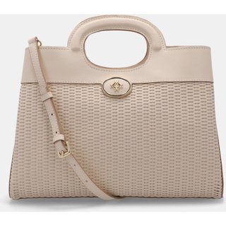 Bolsa Tote Grande Tear Marfim - 2000553 Luz Da Lua Bege