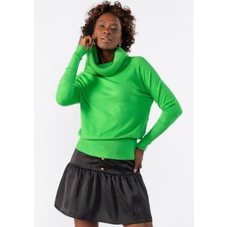 Blusa Lamis cacharrel detalhe canelado Verde