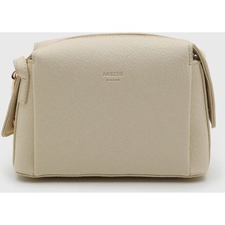 Bolsa Feminina Arezzo Pana Off-White