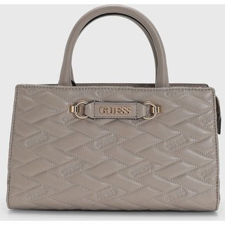 Bolsa Grande Guess Matelassê Taupe
