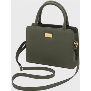 Bolsa Transversal Couro Mariart Maia Army