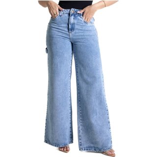 Calça Jeans Sawary Wide Leg - 281656 - Azul - Sawary
