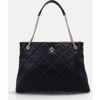Bolsa Shopping Extra Grande Saara - 2000583 Luz Da Lua Preto