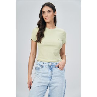 T-Shirt Bordado Feminina Acostamento