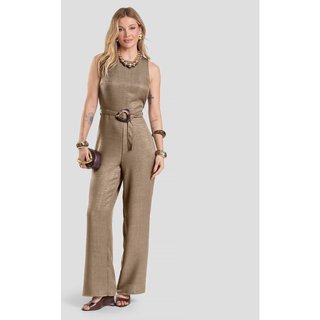 Macacão Longo Feminino Dianna Marrom