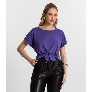 Blusa Feminina Com Pregas Endless Roxo