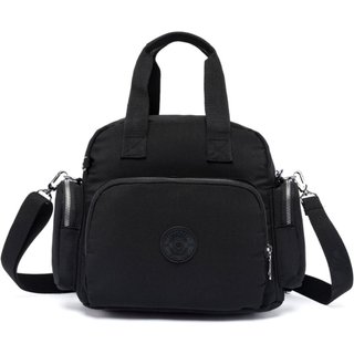 Bolsa Mochila Feminina Multifuncional Espaçosa Faculdade 01 PRETO