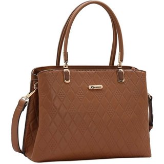 Bolsa Feminina Chenson Geométrico 3485261 Café