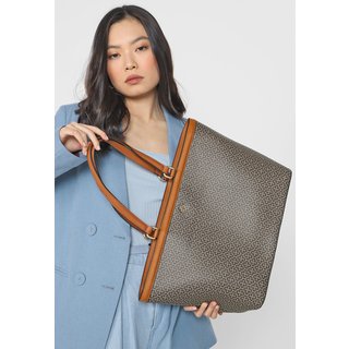 Bolsa Capodarte Monograma Bege