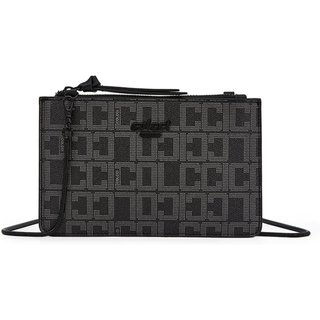 Bolsa Crossbody Colcci Monograma Ve26 Preto Feminino