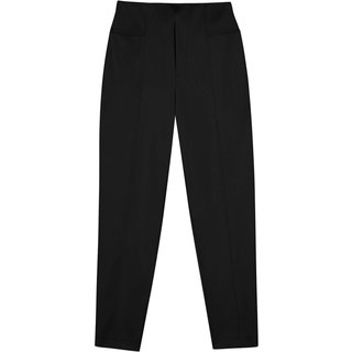 Calça Feminina Casual Moletom Ponto Roma Marialícia Preto