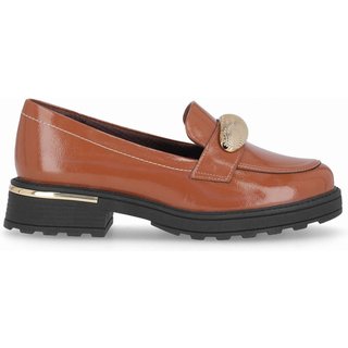 PICCADILLY MAXI - Sapato Loafer Gisa Anabela Médio Ocre