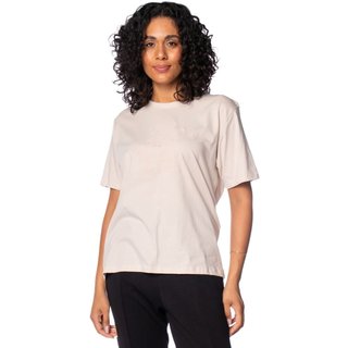T-Shirt Feminina Olho Fatal Grafismos Off White/Bege