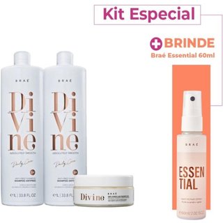 Brae Divine Anti Frizz Trio Especial (3 Produtos)