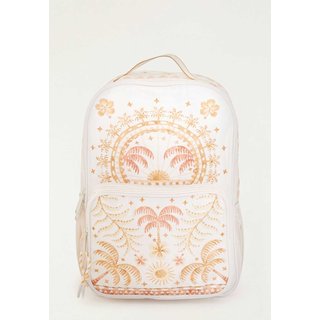 Mochila FARM Me Leva Coqueiral Branca