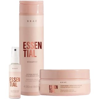 Kit Braé Essential Trio Máscara P Mini Leave-in (3 produtos)