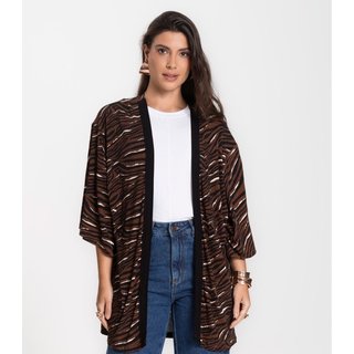 Kimono Feminino Infinita Cor Chocolate