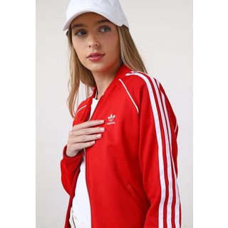 Jaqueta Bomber adidas Originals Adicolor Classics SST Vermelha