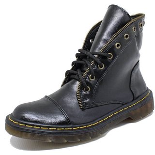 Coturno Milano Estilo Veggie Preto Baixa