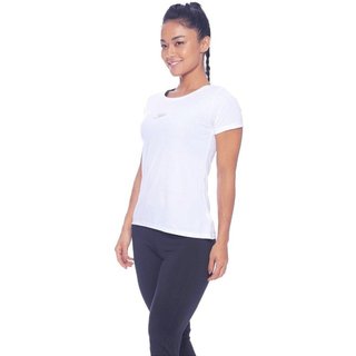 Camiseta Speedo Interlock Basic Feminina Branco Branco