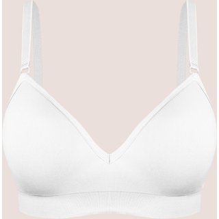 Sutiãs Trifil Daily Reforçado Com Bojo Soutien Sem Aro Branco