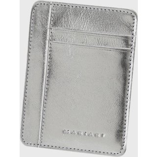Porta-Cartão de Couro Mariart 752 Prata
