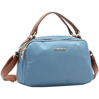 Bolsa Feminina Chenson Microfiber Azul 3184586