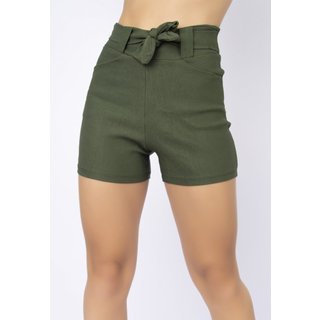 Short WLS Modas Bengaline Casual Verde