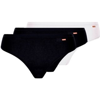 Kit com 3 Calcinhas Biquíni Loba 40353-001 Preto