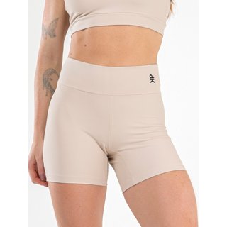 Short Fitness Meia Coxa Cintura Alta Zero Transparência Academia Poliamida Feminino - Base
