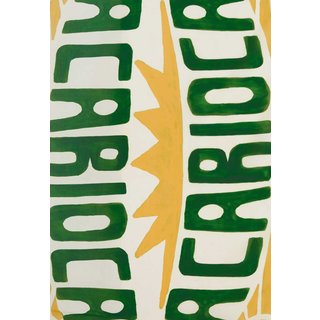 Canga FARM A Carioca Estampa Verde e Amarelo