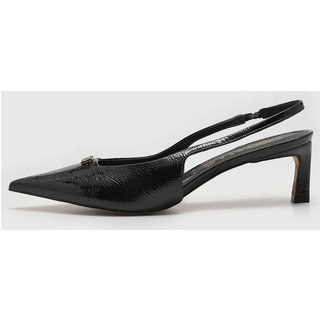 Scarpin Degalls Salto Baixo Verniz Preto