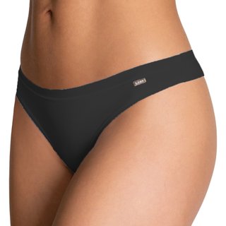 Calcinha Loba Fio Dental Algodão Com Elastano 40355 Preto