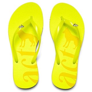 Chinelo Texturizado Letter Minimal ACT Feminino