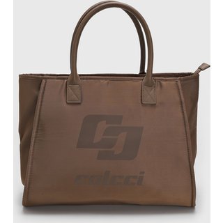 Bolsa Feminina Colcci Grande Logo Marrom