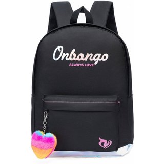 Mochila Onbongo Casual Resistente Espaçosa Com Chaveiro -