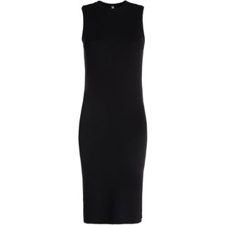 Vestido Canelado Luna Feminino PRETO