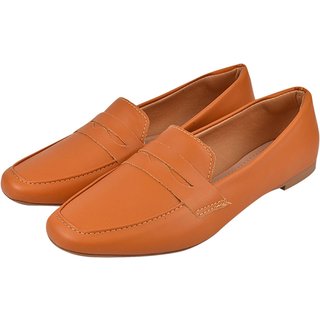 Sapato Mocassim Feminino Donatella Shoes Clássico Oxford Carvalho